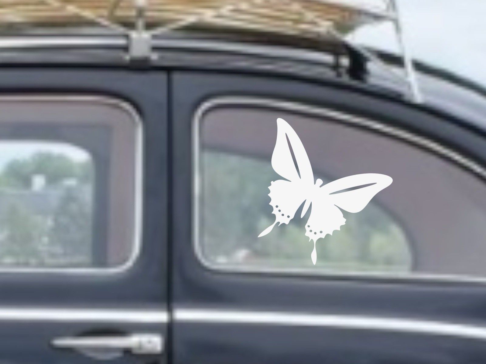 Butterfly design #2 Decal for car Windows Laptops most Smooth Surfaces