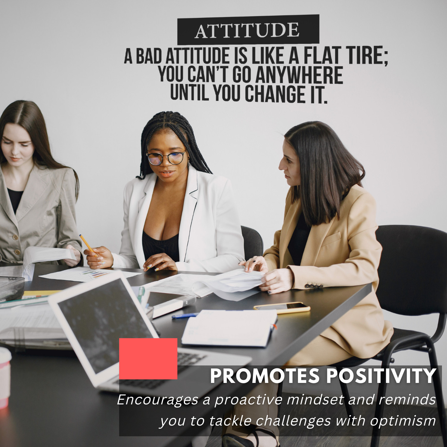 Motivational Wall Decal – Attitude Quote – Inspirational Home or Office Decor