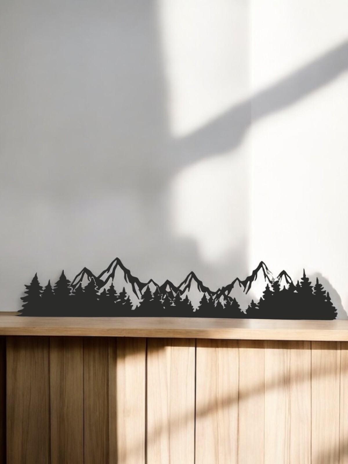 Mountains Trees Landscape Vinyl Decal for SUV Car Truck Bumper Window laptop #1