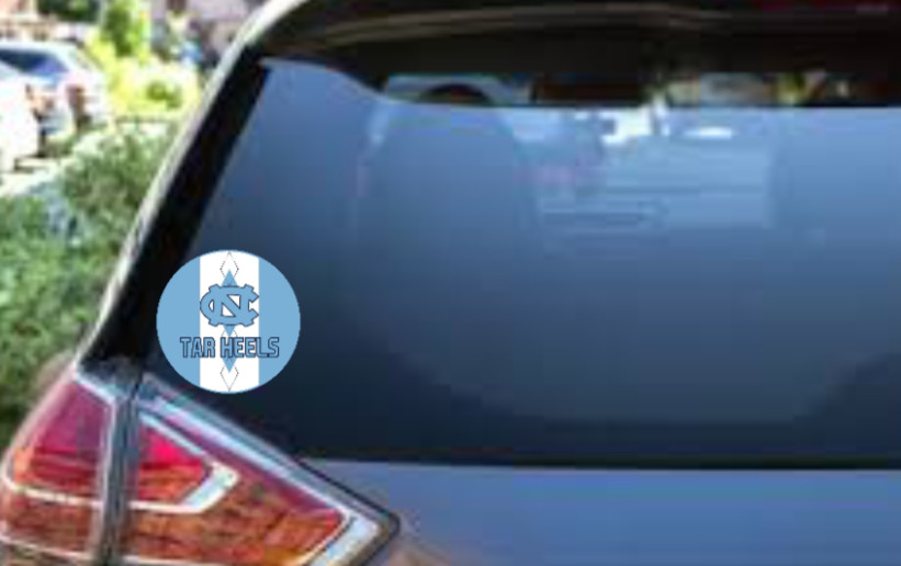 North Carolina – Argyle – 4" Vinyl Decal Car Laptop Cooler Truck Smoker Trailer