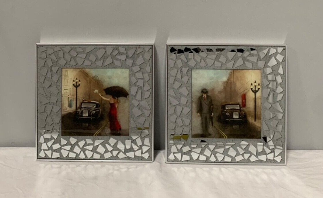 Art Deco 1920s Roaring Twenties Street Scene Wall Art Home Decor
