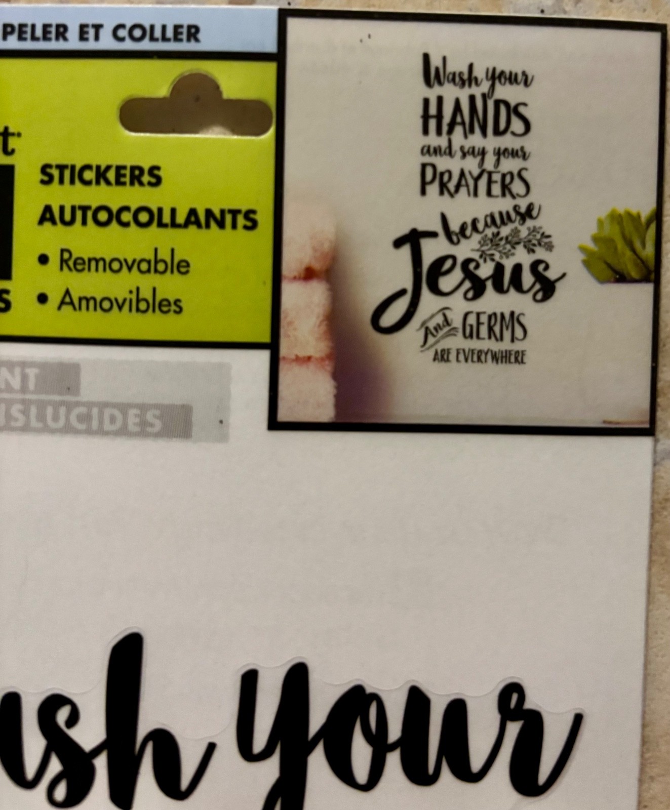Creative Wall Decals Vinyl Removable Stickers Cocomelon Jesus Birds Butterflies