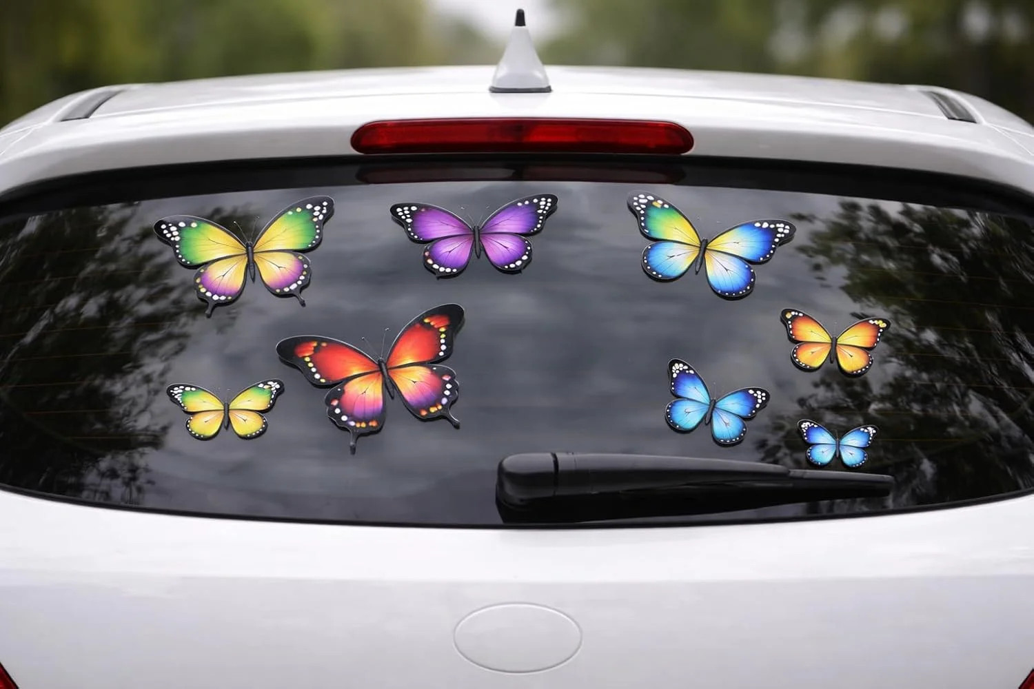 Colorful Butterfly Stickers 10 Pack – Waterproof Vinyl Decals for Laptop, Water