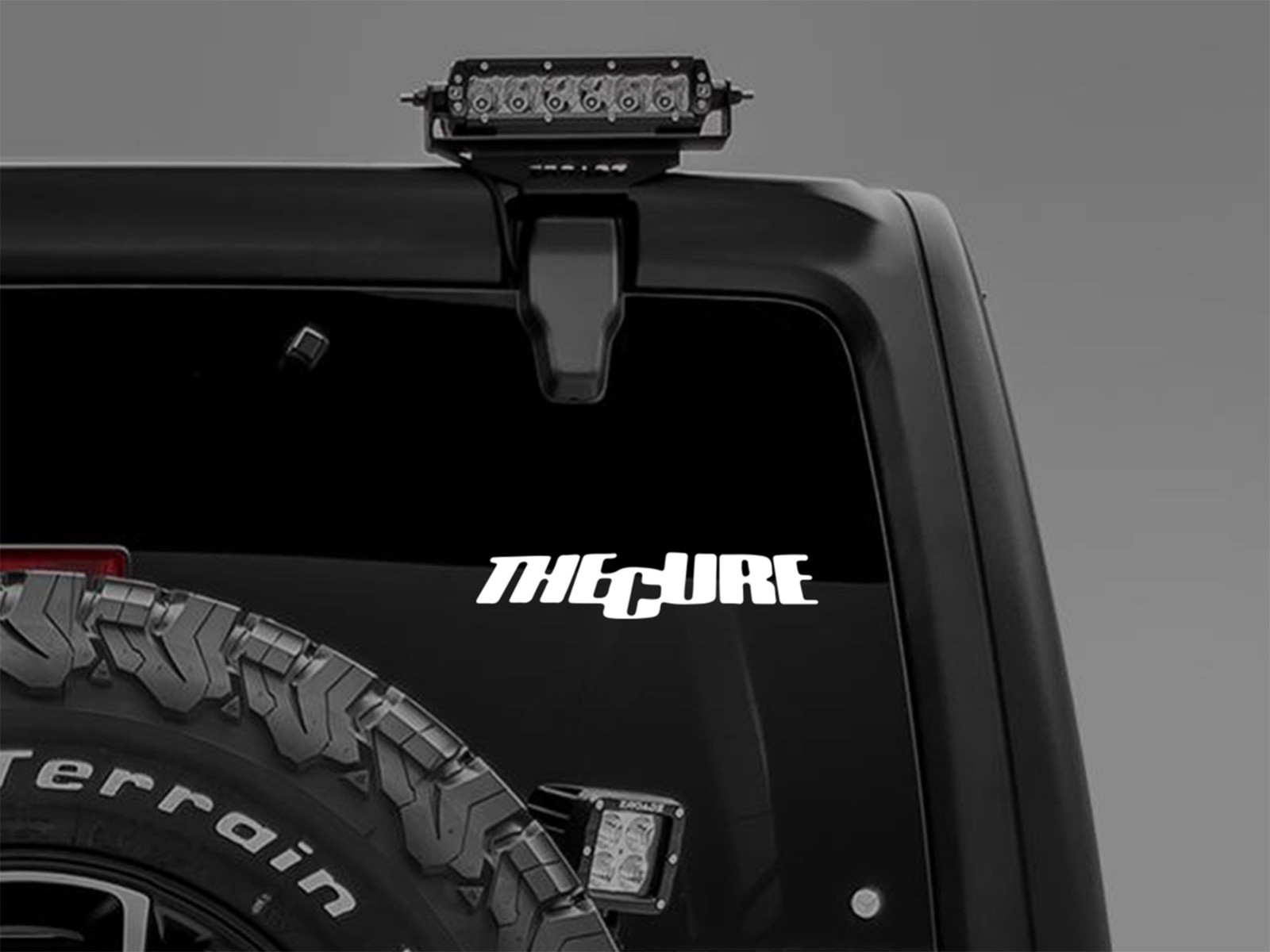 The Cure Band Sticker Decal Car ATV Racing Bike