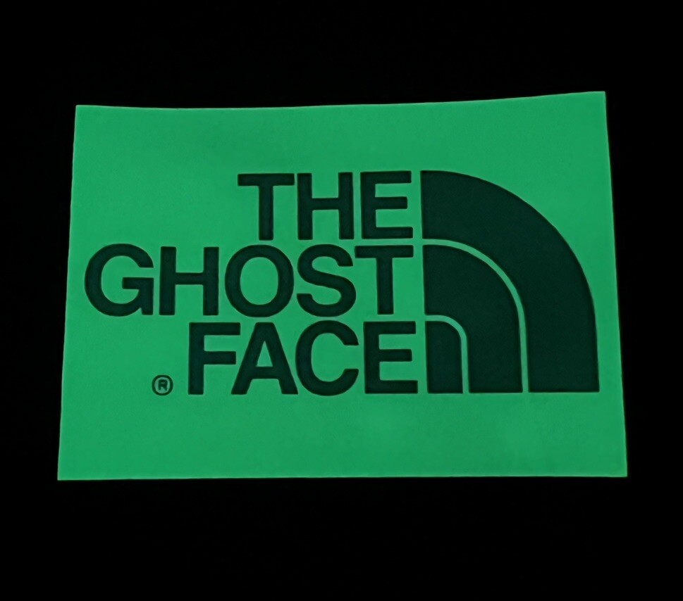 Glow In The Dark The Ghostface sticker decal