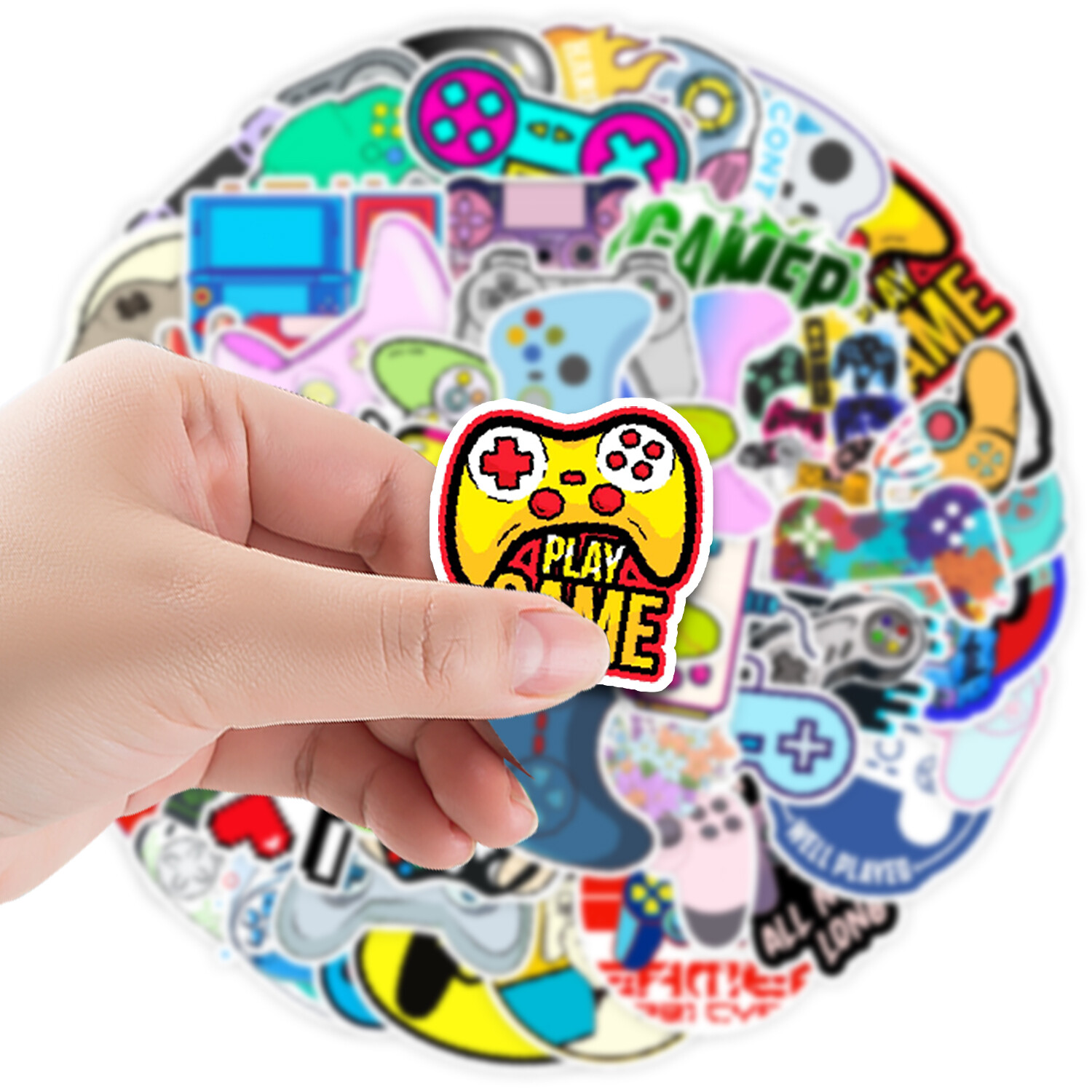 50Pcs Stickers Nintendo Xbox PS5 Video Game Controllers Luggage Laptop Car Vinyl