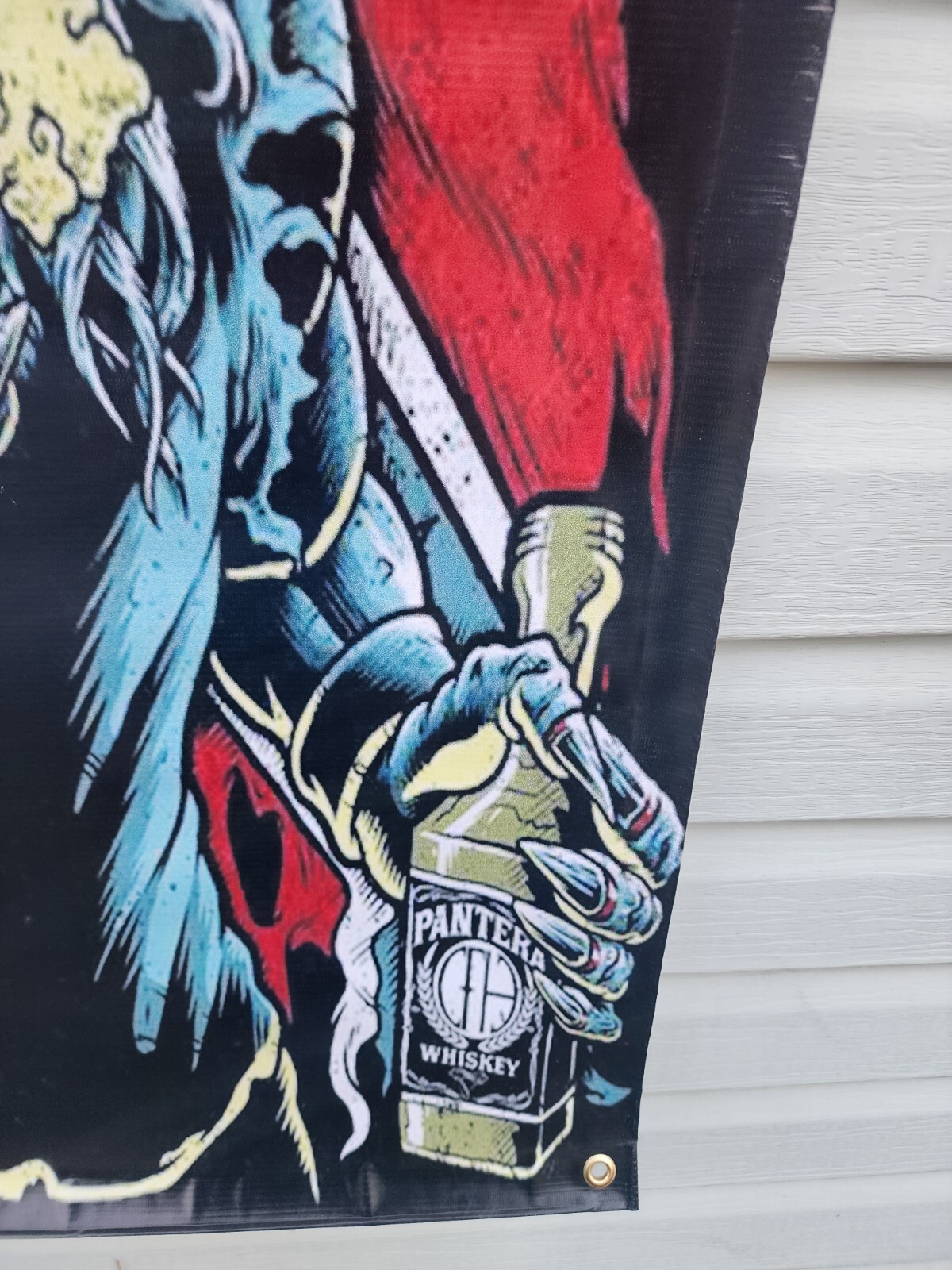 Pantera Whiskey Cowboy Vinyl Banner Dimebeg Darrell 48×24