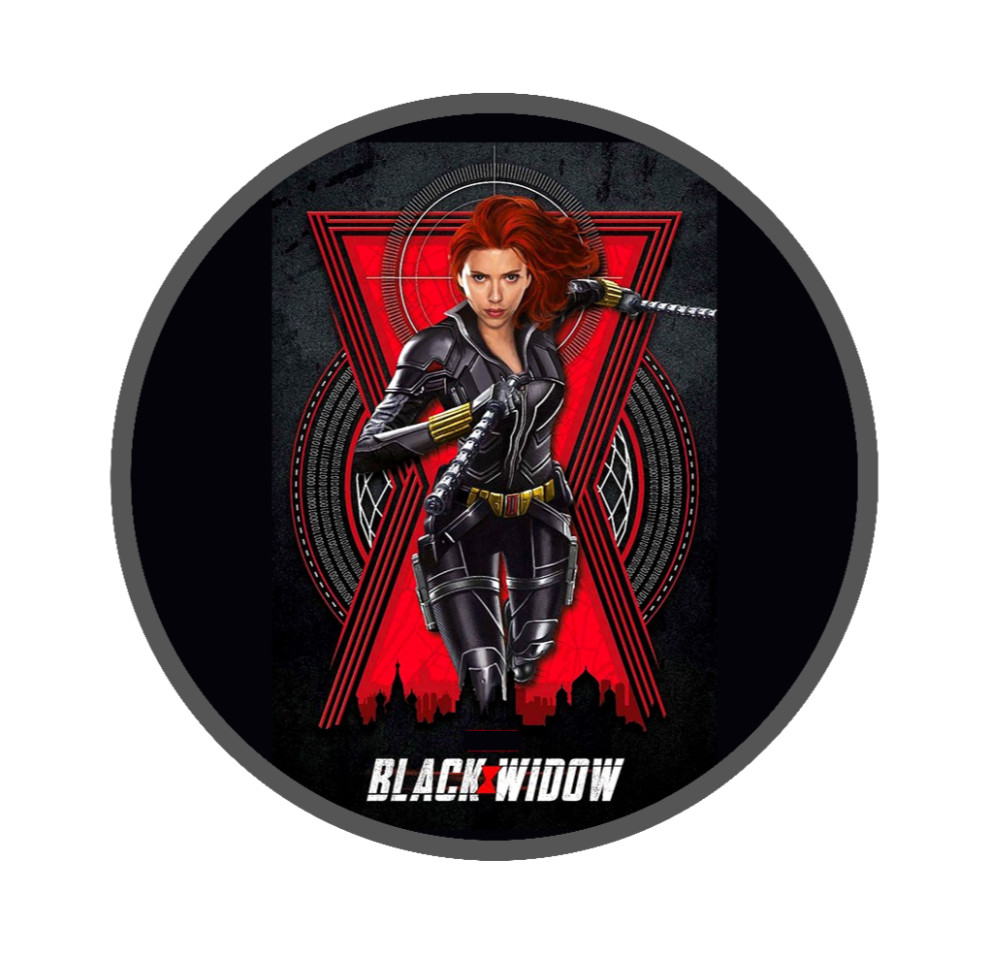 Avengers (Black Widow) – 4" Handmade Vinyl Decal Vehicle Cooler Laptop Decor 262