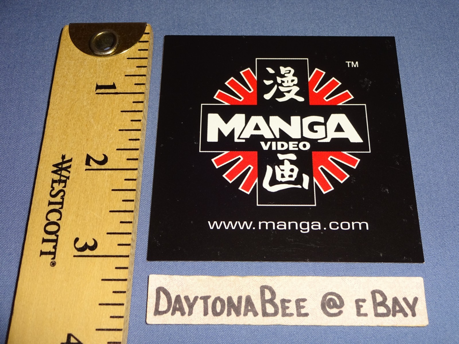 Manga Video Sticker 3" Official Promo Japanese Anime Demon Slayer Your Name Hero