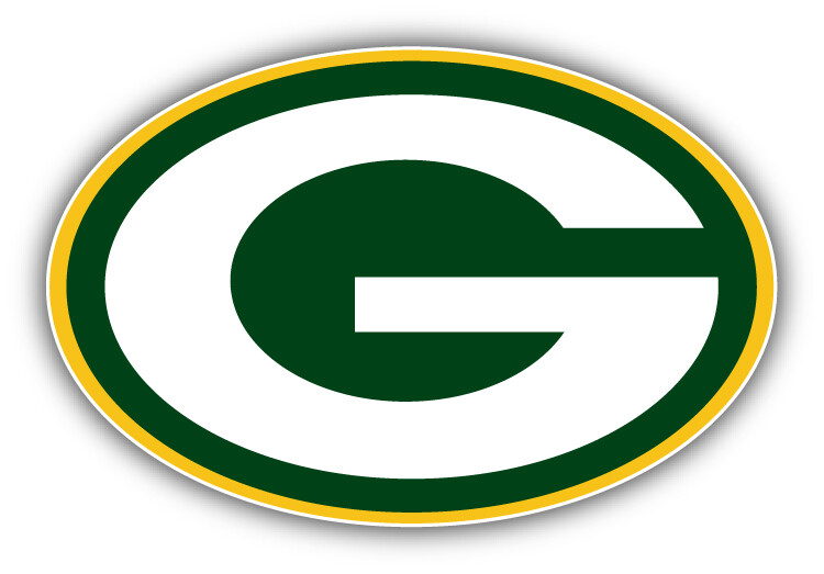 Green Bay Packers NFL Football Sport Logo Car Bumper Sticker Decal "SIZES"