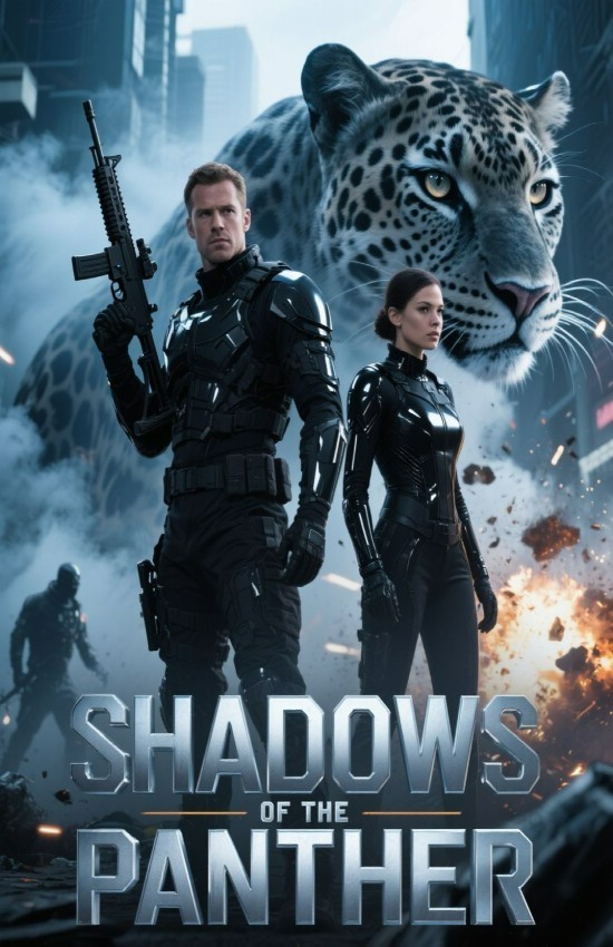 Shadow Panther Movie Style Wall Vinyl Decal Poster Print Removable Adhesive