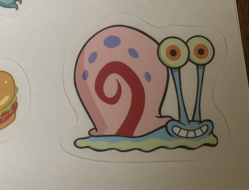 SpongeBob Squarepants Peel And Stick Wall Decals! Reusable & Residue Free!