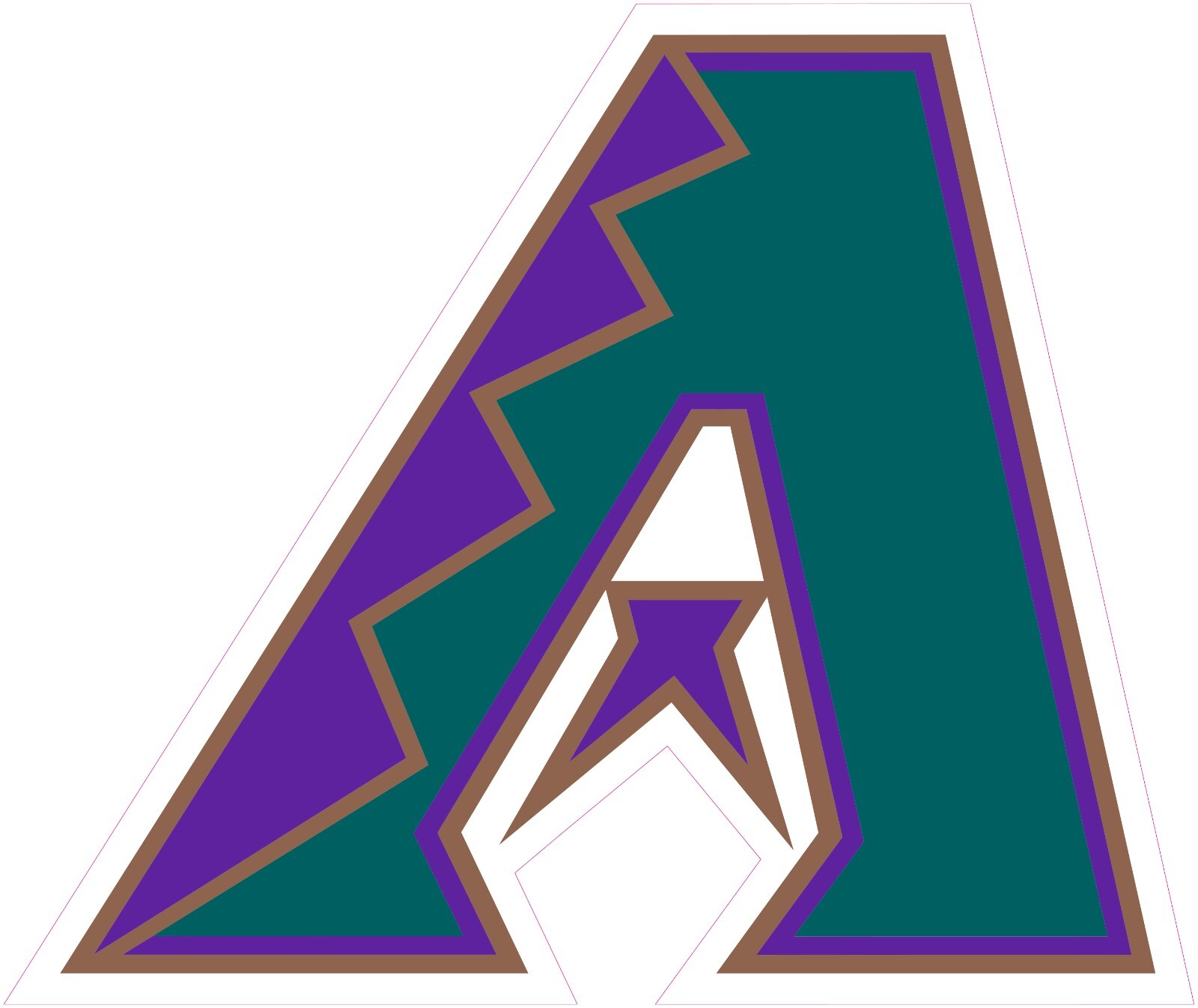 Arizona Diamondbacks Vinyl Decal Sticker Car Truck Bumper Tumbler Mug