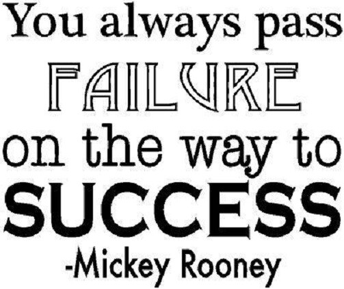 Mickey Rooney Inspirational Quote | Vinyl Wall Decal | Home Decor Art – 20×20