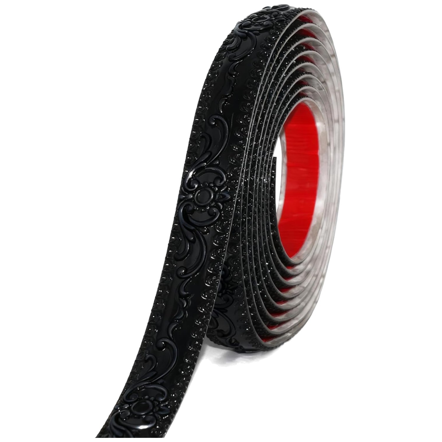 Flexible Self Adhesive Wall Trim in Black