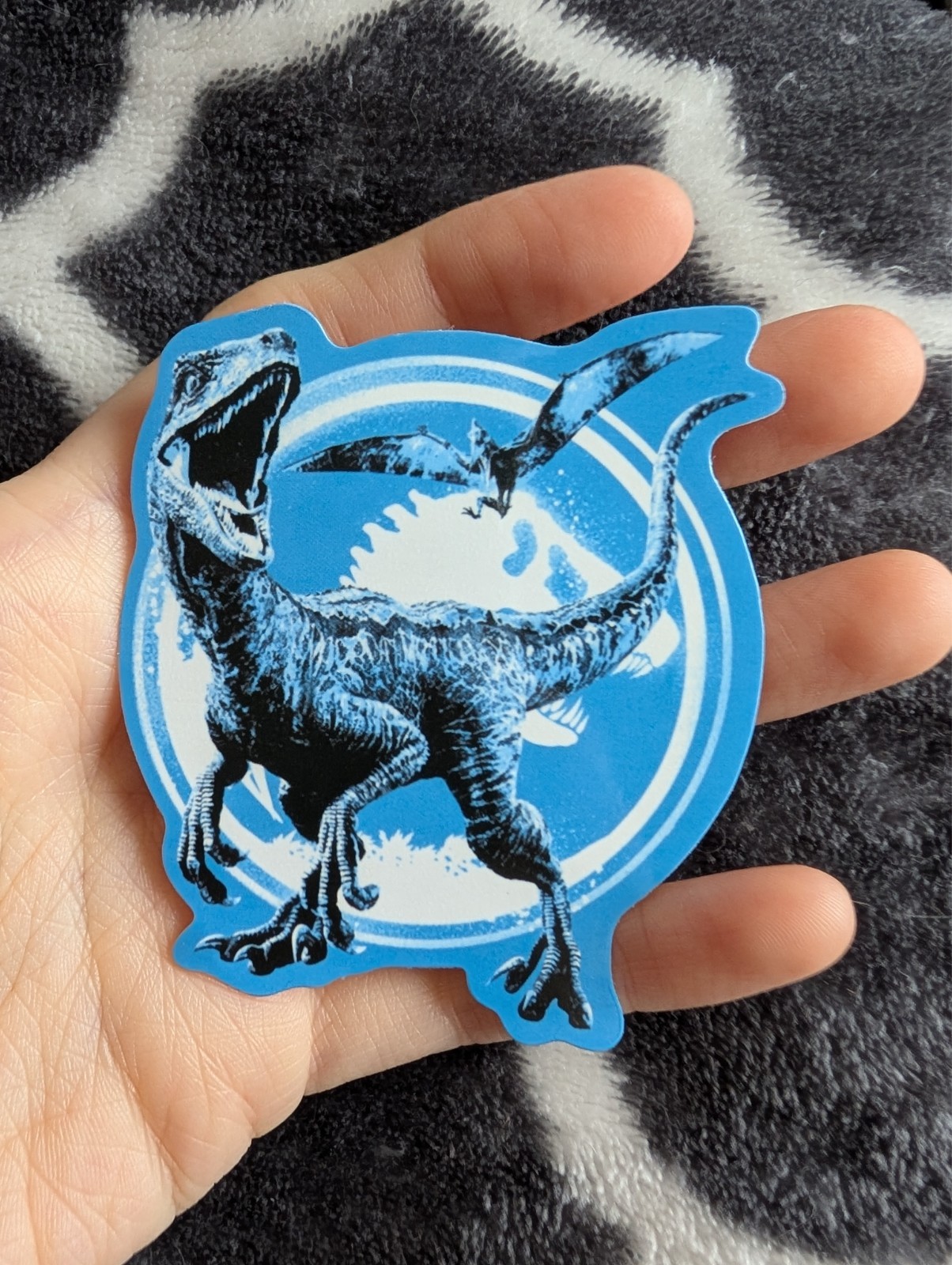 Jurassic Park Dinosaur Sticker Vinyl Decal | T-Rex Movie Film Fan Art