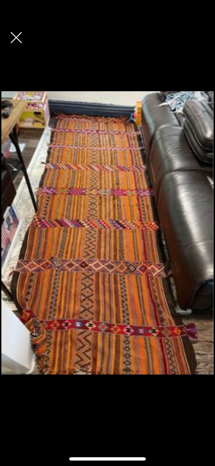 Traditional Hand Made Wool Rug Or Tapissery