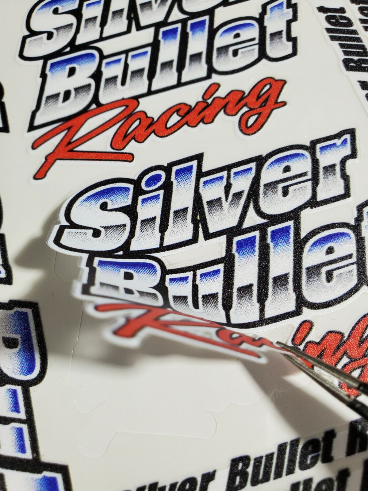 CLEAR VINYL #41 Citgo r/c car SHEET 5-R/C MODEL Decal 1/16th-1/12-1/10-DIE CUT