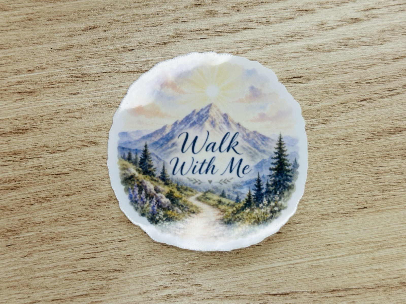 Walk With Me Moses 6:34 2026 Youth Theme Waterproof Waterbottle Sticker! ❤️