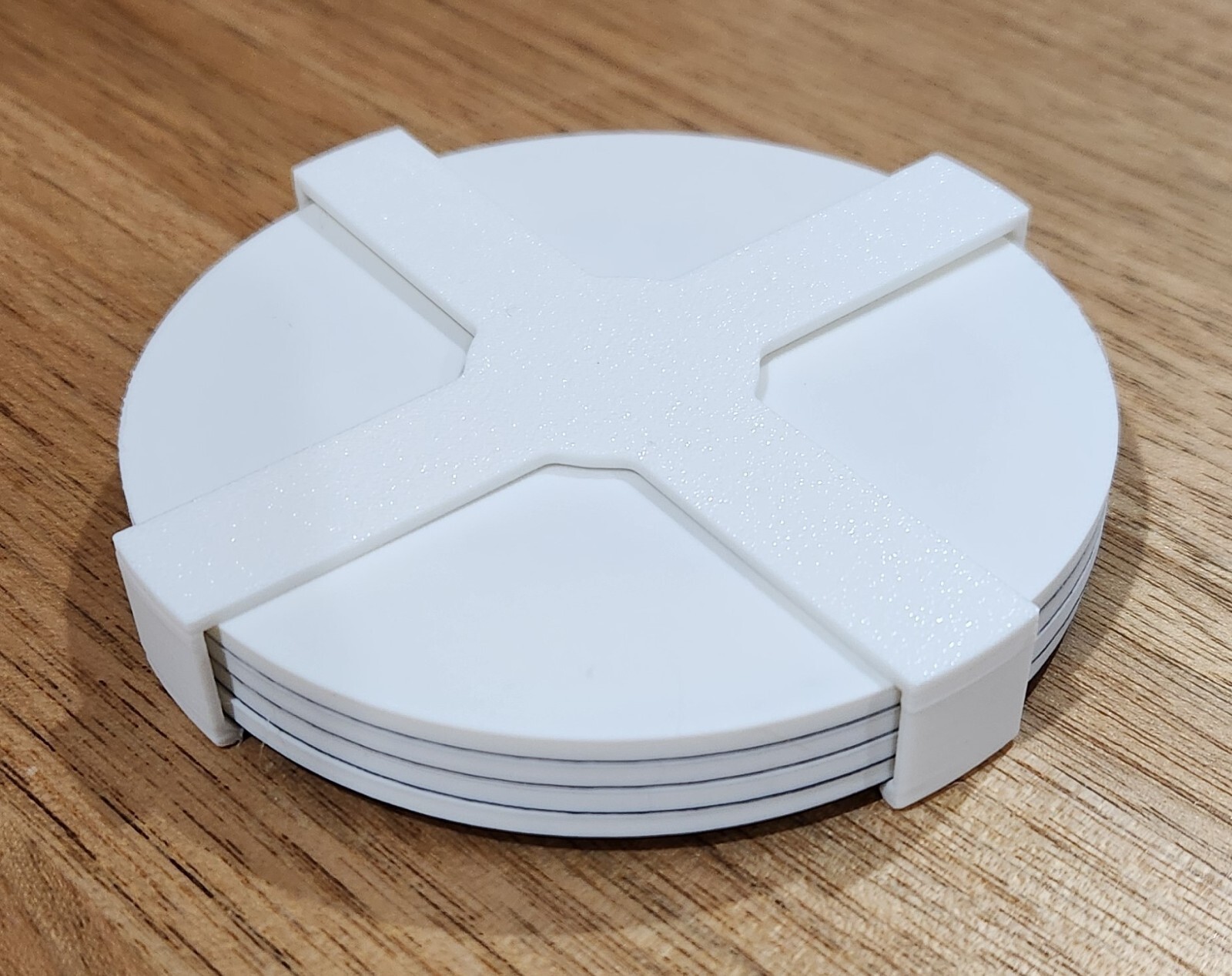 Hawk Tuah Spit On That Thang: Coaster Set (4 piece + holder) PLA 3D Printed