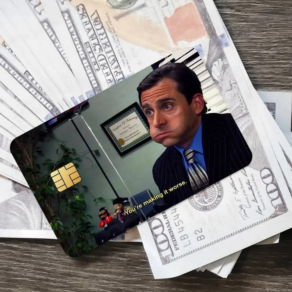 Credit card Skin The Office meme | Funny Debit card skins | Custom Card Sticker