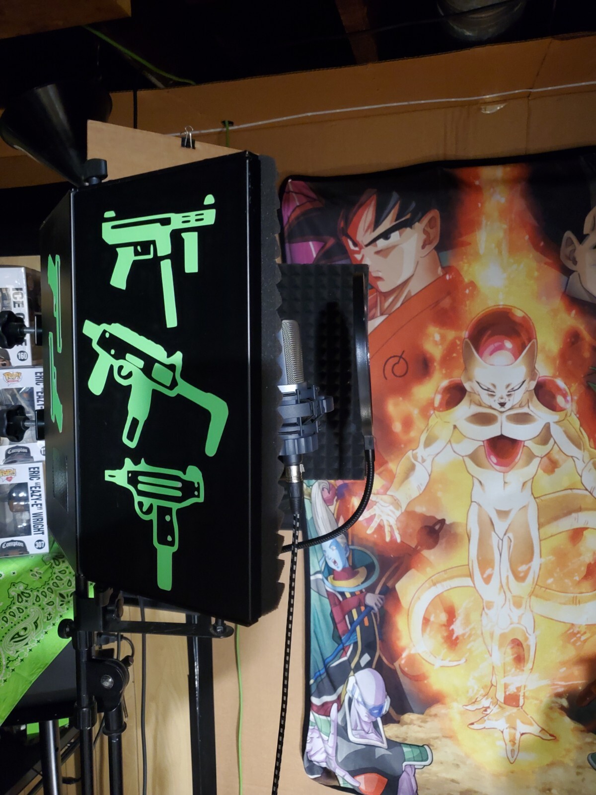 Glow In The Dark Vinyl Decals Guns Pew Pew Mixed Lit Studios Decor Full Sheets