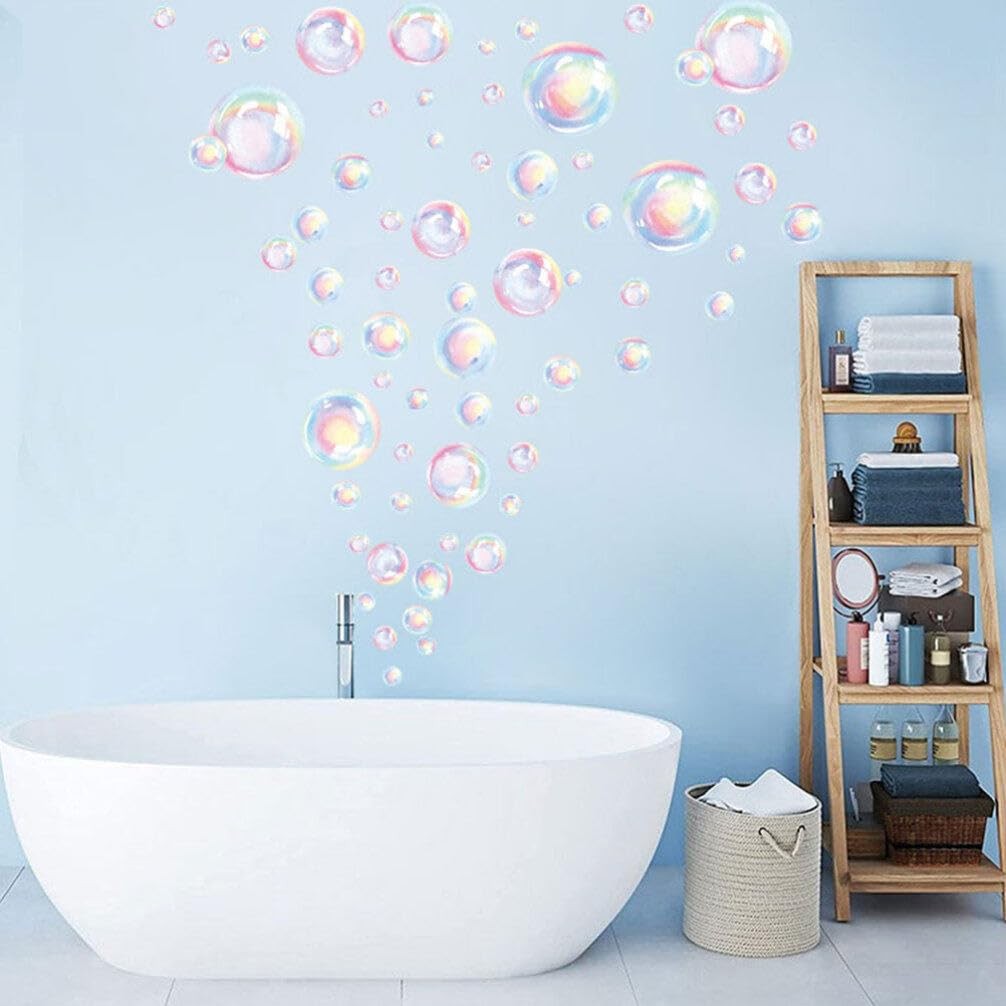 Uonlytech Bubble Wall Decal Stickers, Under The Sea 28x22x0.01cm, As Shown