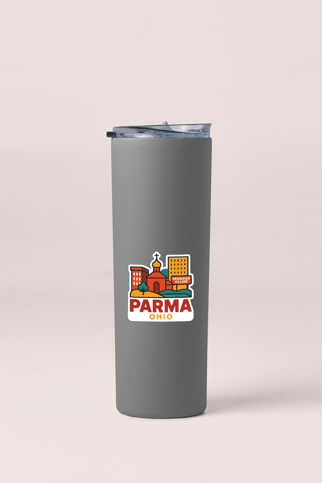 Parma Ohio Sticker Decal Vinyl Die-Cut City Skyline Landmark Design