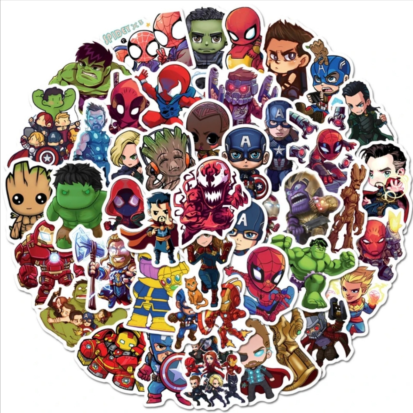20 PCS Marvel Avengers Guardians of the Galaxy 3 Stickers BRAND NEW
