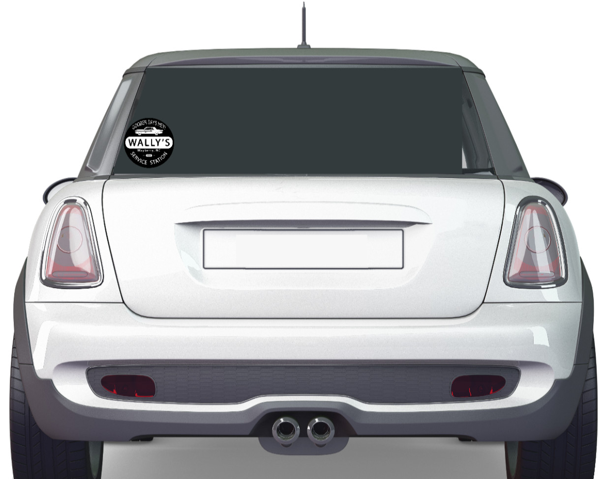 Andy Griffith Show -Wally's (Goober Says Hey) – 4" Vinyl Decal Car Cooler Laptop