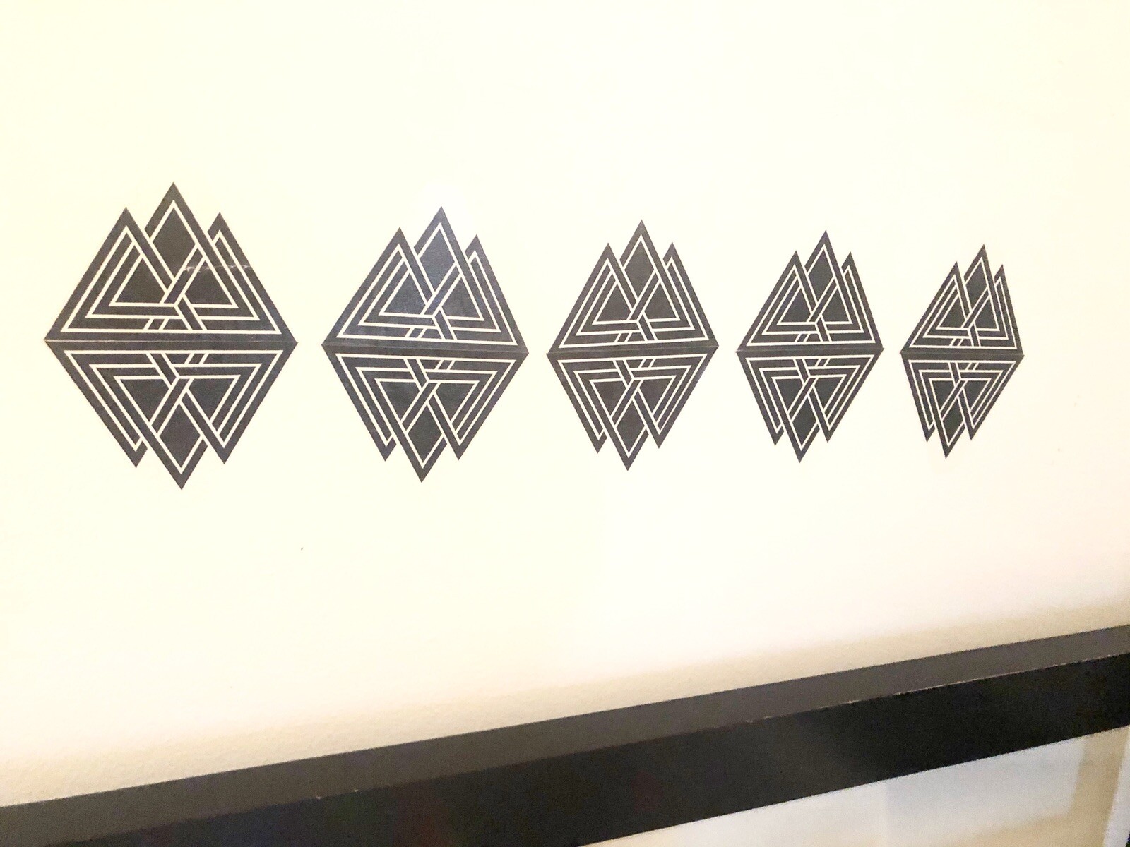 30pc Wall Decals Black DIY Wall Accent Wall Decal Sticker Free Shipping Sale