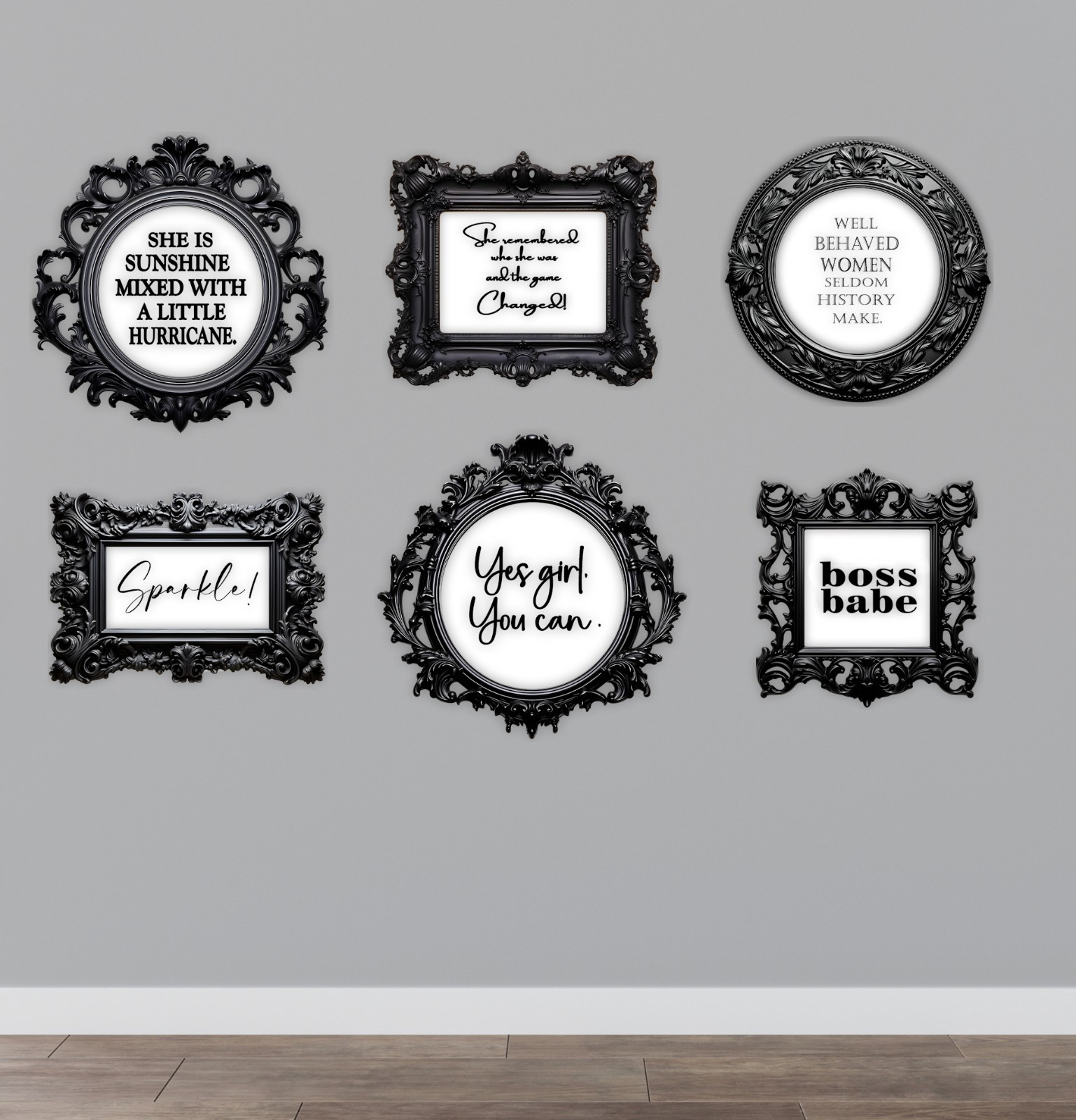 Motivational Wall Art Peel and Stick Vinyl/removable Wall Decals. 3D illusion.