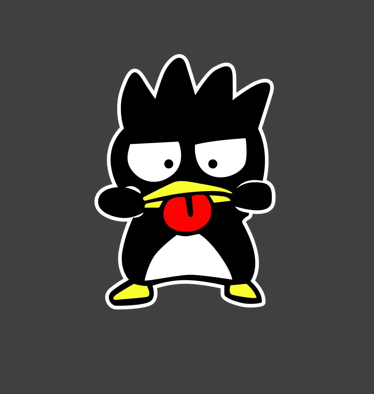 Hello Kitty BAD BADTZ-MARU Cartoon Kids Vinyl Sticker Decal Wall *SIZES*
