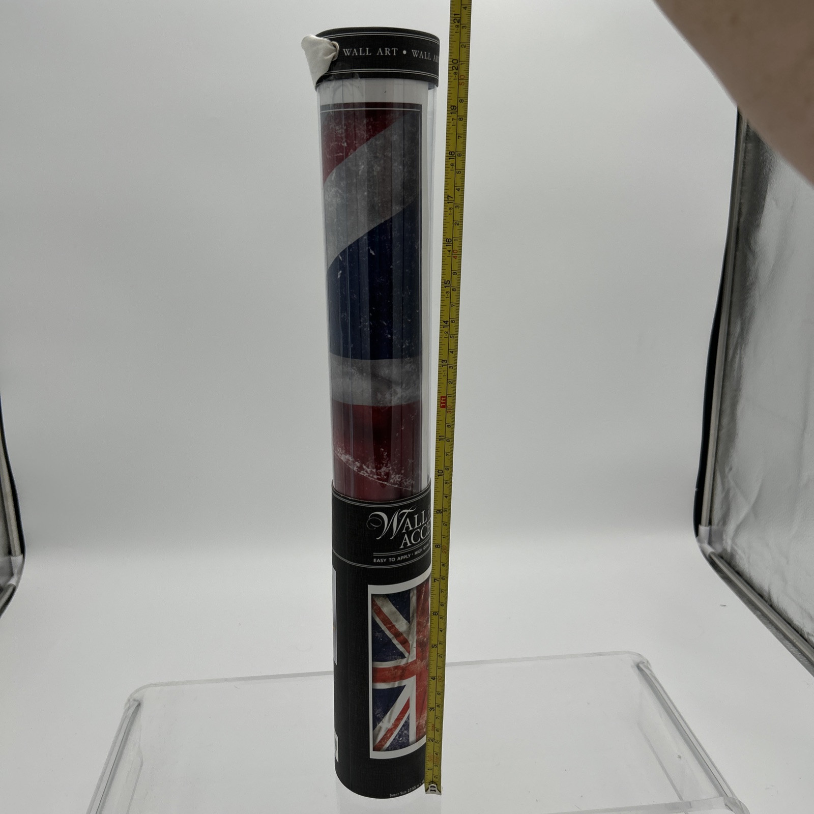 Wall Designer Accents UK British Flag Union Jack Approximately 27.5" x 19.5"