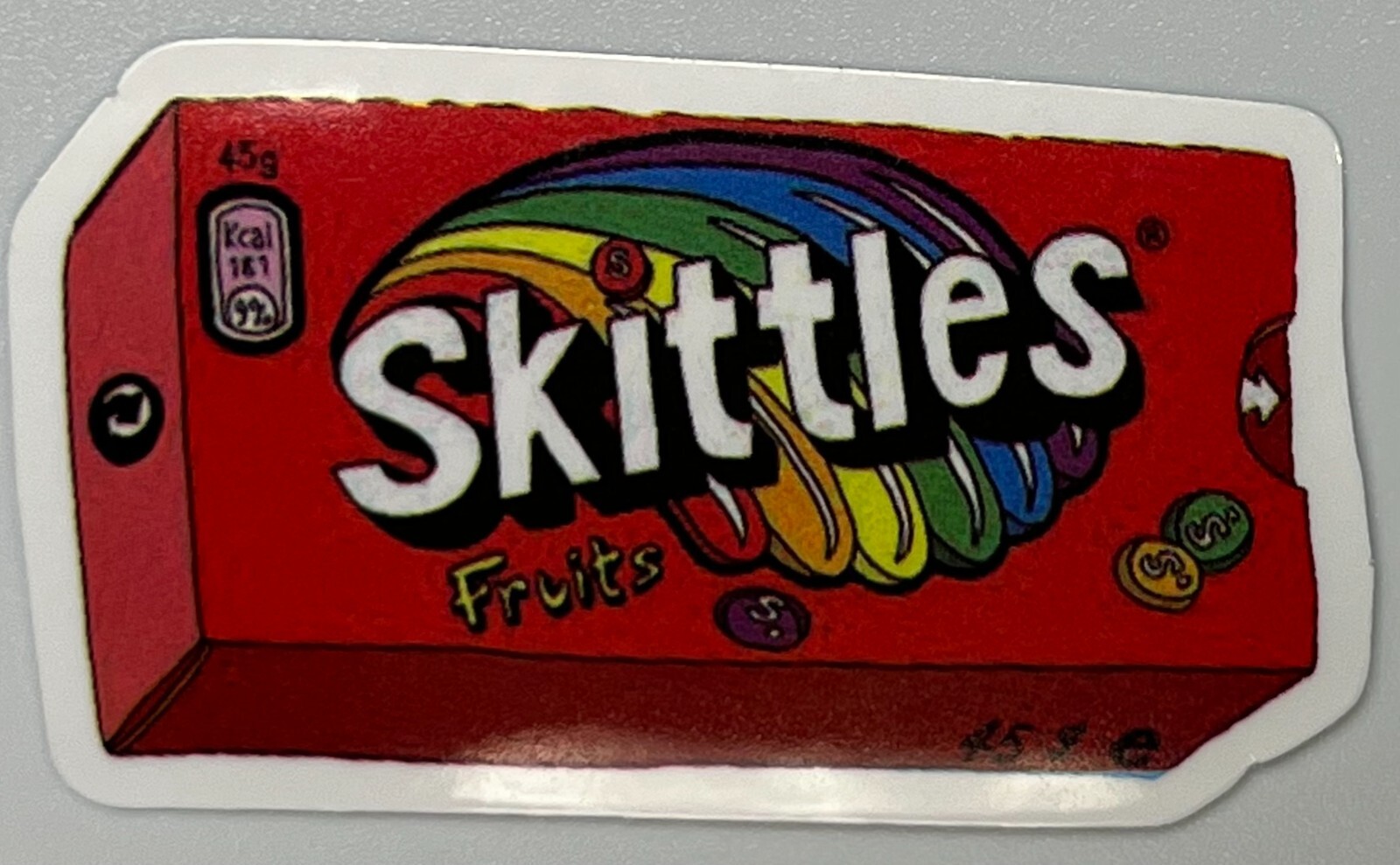 Skittles FRUITS BOX Parody Food Theme Vinyl Decal Sticker Bomb Graffiti RAINBOW