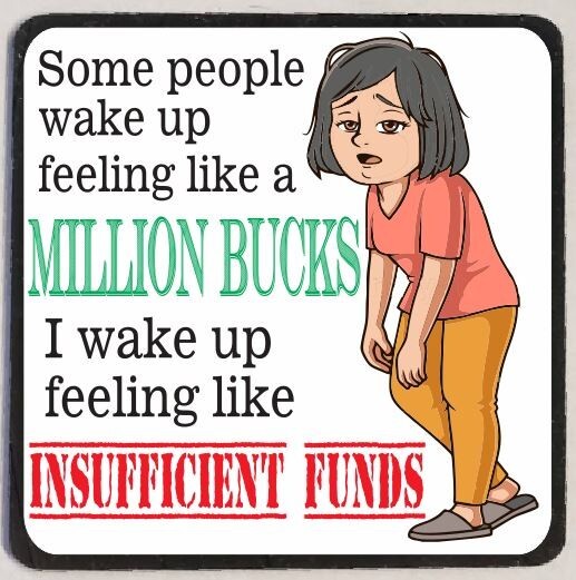 A Million Bucks Refrigerator Magnet M65