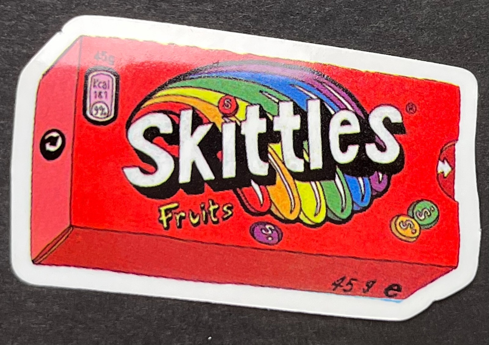 Skittles FRUITS BOX Parody Food Theme Vinyl Decal Sticker Bomb Graffiti RAINBOW