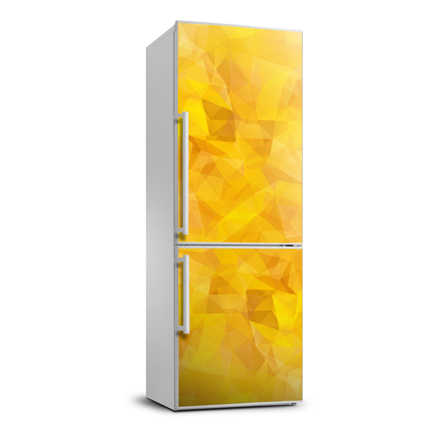 3D Wall Fridge Sticker Magnet Decor Refrigerator Abstraction triangles