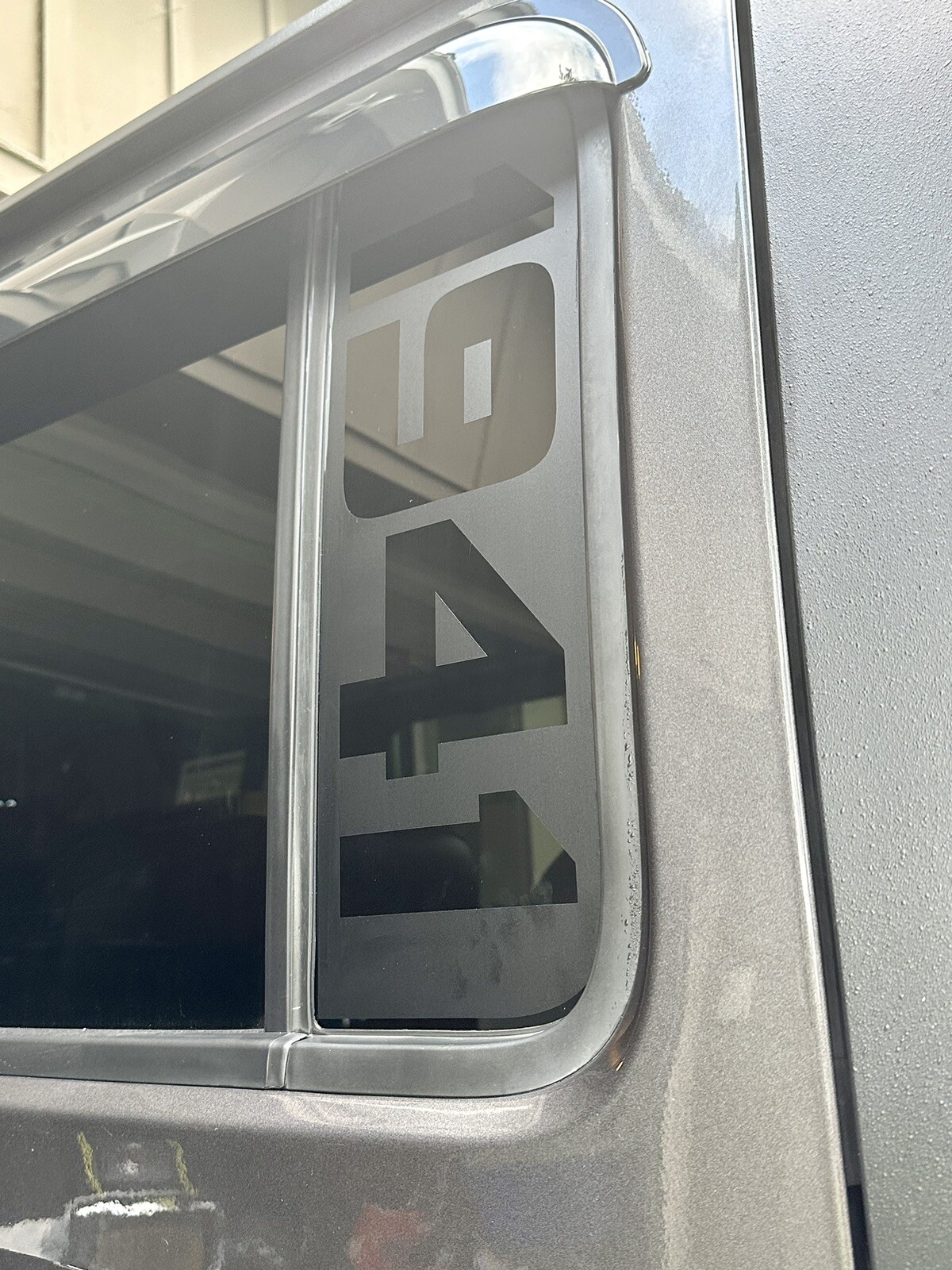 1941 Small Window decal fits 4 Door 2018-2023 Jeep Wrangler Rubicon Sahara