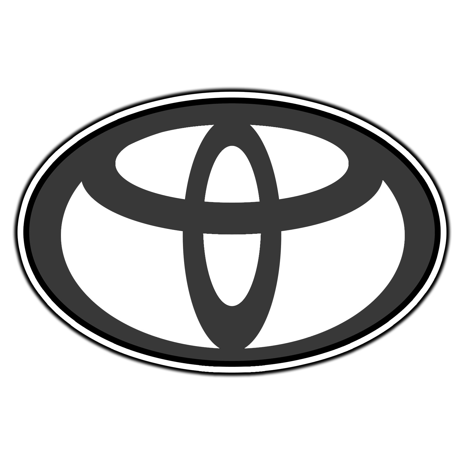 Toyota Logo #1 Sticker Waterproof Vinyl Decal Die-Cut Laptop Car