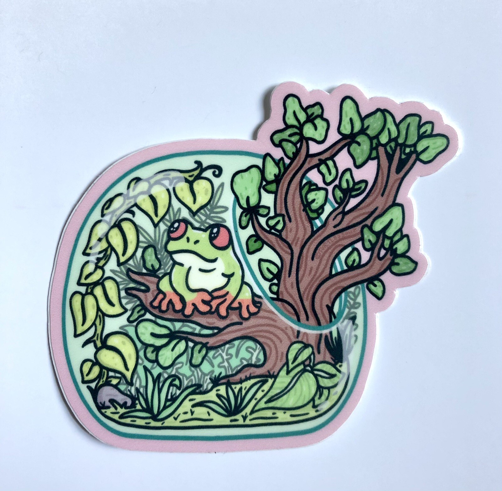 NEW! Turtle’s Soup SET OF 4 VINYL STICKERS / DECALS — 3×3” Fun Wilderness Theme