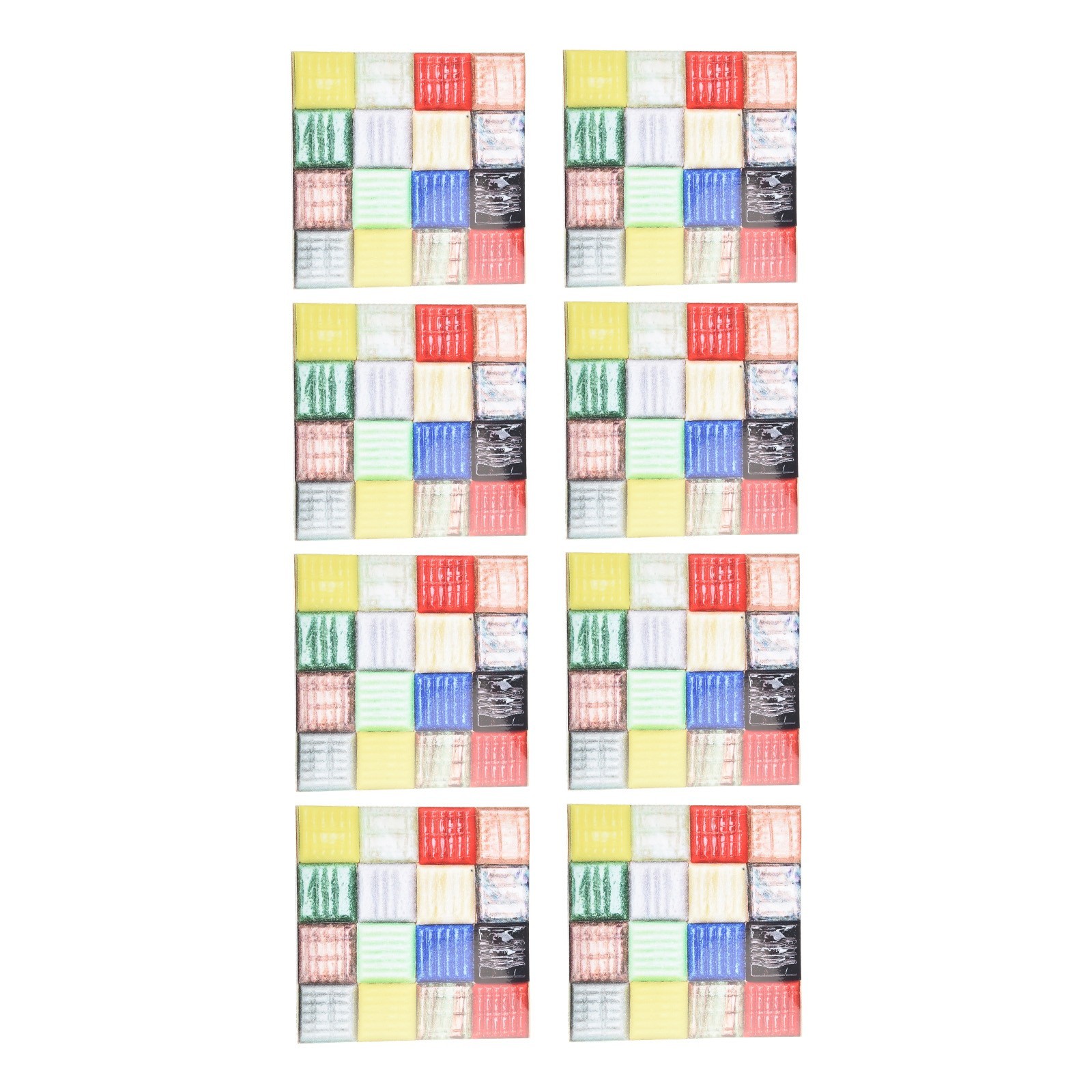 Flexible And Humidity Wall Stickers Oilproof For Kitchen Mosaic Wall Tiles 10pcs