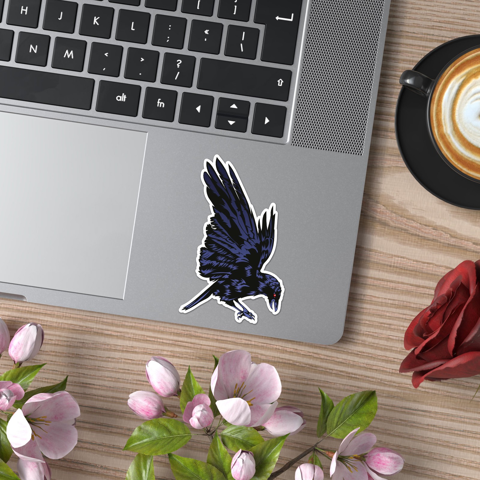 Crow Raven – Vinyl Decal Sticker – Car Window Laptop – ebn7663
