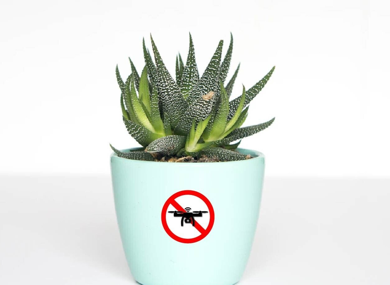 No Drone Decal Sticker Spies Drones Citizen Privacy Zone Dont Spy Anti-Drone USA