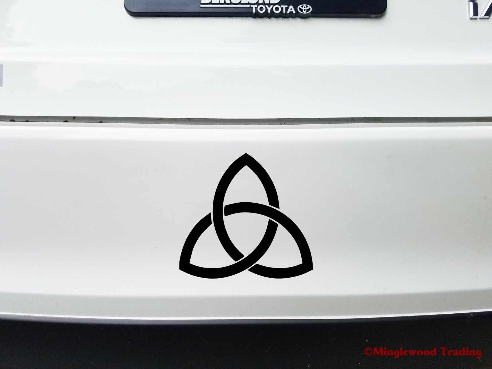 Triquetra Vinyl Decal | Celtic Triqueta Trinity Knot Wiccan Christian | Sticker