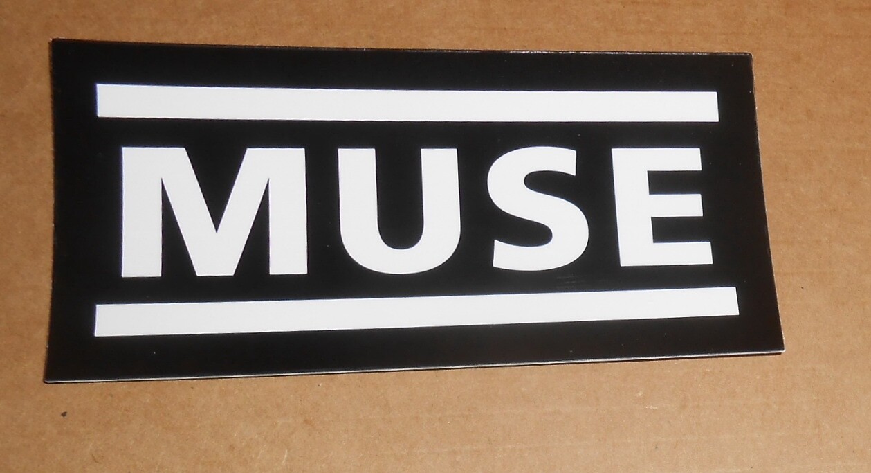 Muse The 2nd Law Sticker 2012 Original Promo (rectangle) 5×2.5
