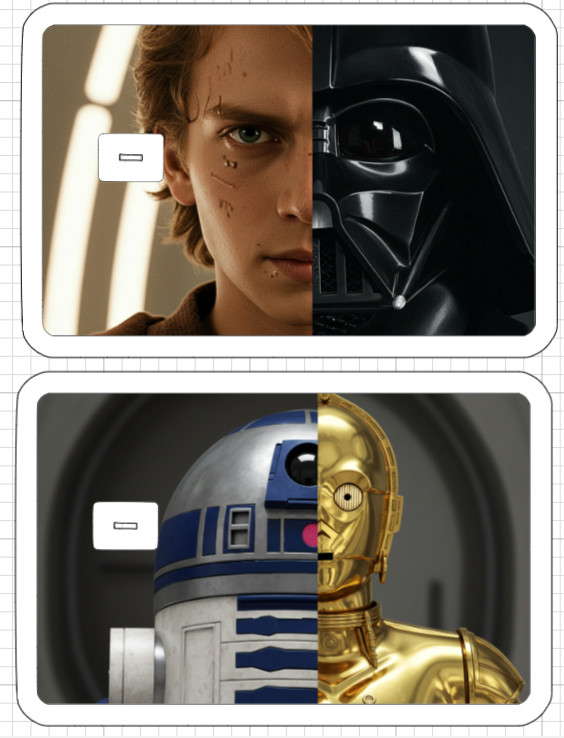 Star Wars Credit Debit Card Skin Sticker ATM Darth Vader Yoda Luke Jedi Han Solo
