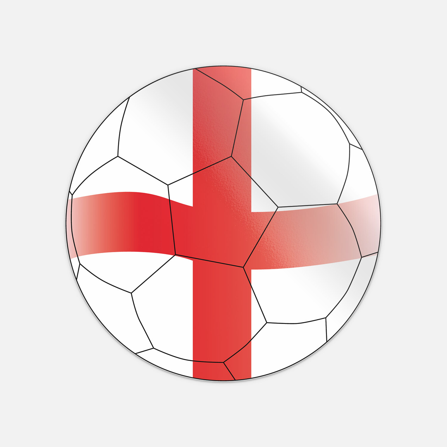 England United Kingdom Soccer Ball Flag Football Sport Vinyl Sticker Decal