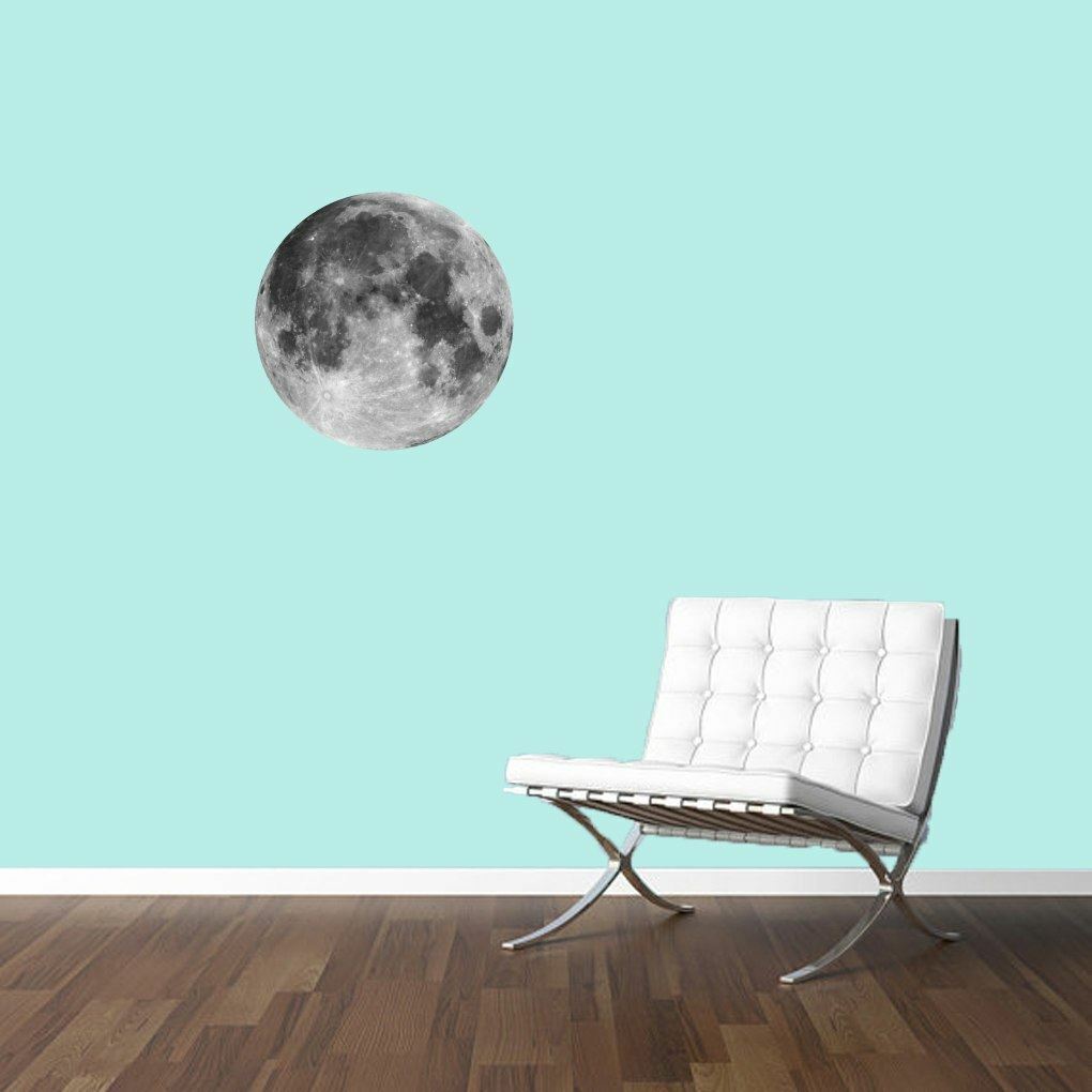 Moon Printed Wall Decal – Kids, Nursery, Classroom, Astronomy, Wall Art, Sticker