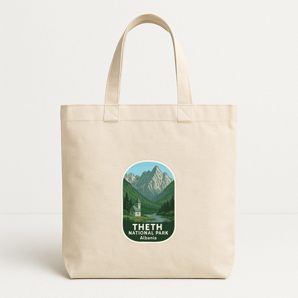 Theth Albania Iron On Heat Transfer Vinyl HTV Die-Cut World National Parks